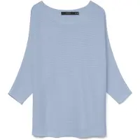Vero Moda Nora 3/4 Sweater Bleu L Femme