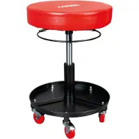 Lampa Tabouret d'atelier rond avec plateau à outils