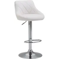 CLP Tabouret de bar Lazio similicuir