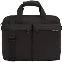 Tommy Hilfiger pour homme. AM0AM13103 Element Repreve Briefcase noir (OSFA), Casuel, Synthétique