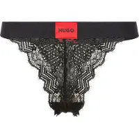 HUGO 50535036 Thong Noir L Femme
