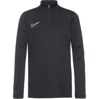 Nike Haut d'entraînement de foot à manches longues et 1/4 de zip Dri-FIT Academy pour ado - Noir