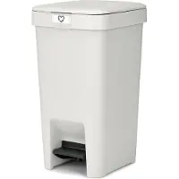 Brabantia Stepup Trash Can 10l Argenté