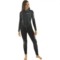 Seac Sub M.lungo Carezza 2 Mm Woman Diving Wetsuit Noir XL Femme