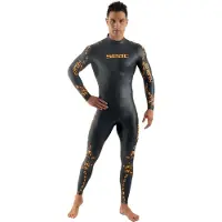Seac Sub Energy Long Sleeve Neoprene Wetsuit 2 Mm Noir 4XL Homme