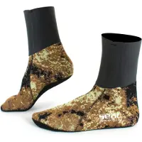 Seac Sub Seal Skin Camo 3 Mm Booties Noir EU 42-43