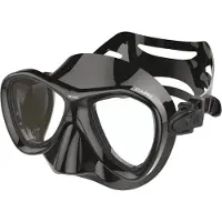 Seac capri masque de snorkeling adulte noir noir