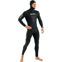 Seac Combinaison Humide De Plongée Black Shark 7 Mm