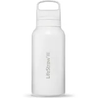 LifeStraw Go Polar White GOST-1L-WHT Stainless Steel, gourde avec filtre de niveau 2, 1L