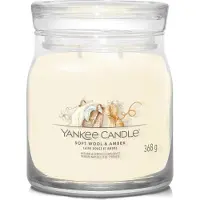 Yankee candle Soft Wool & Amber bougie parfumée 368 g