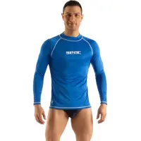 Seac Sub T-sun Long Sleeve Rash Guard Bleu 4XL Homme