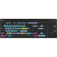 Logickeyboard ASTRA 2 Clavier USB QWERTY Anglais Noir (LKB-RESB-A2PC-FR)