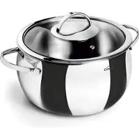 Lacor 79120, Poêle + casserole, Argent