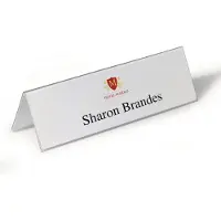 Durable Porte-noms de table, 105 x 297 mm, 25 p.