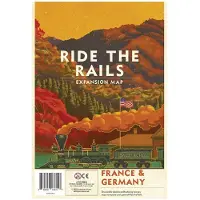 Capstone Games Iron Rail 2 Ride the Rails France & Germany - Extension du jeu de société - ENG Edition