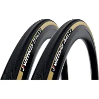 Vittoria Rally Tubular 700c X 25 Road Tyre Marron,Noir 700C x 25