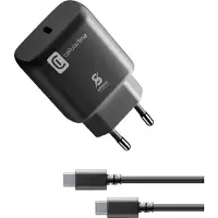 Cellularline USB-C SuperfastChargerKit 25W avec câble pour Samsung