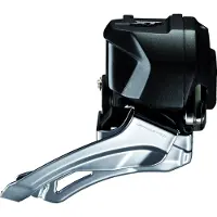 Shimano Xt Di2 Fd-m8070 11x2s Front Derailleur Argenté 2 x 11s