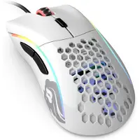 Glorious PC Gaming Race Modèle D Souris de jeu avec câble - Capteur optique Pixart 3360, 12000 DPI - Ultra léger - 68 grammes - 6 boutons - éclairage RGB