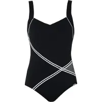 Sunflair Maillot de bain noir / blanc