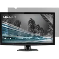 Dicota Filtre de confidentialité 2-Way, universel, montage latéral (23.80", 16:9)