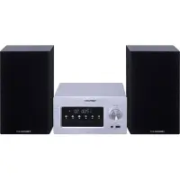 Blaupunkt MS70BT Chaîne hi-fi : 120W, Bluetooth, CD/USB, radio FM, argenté