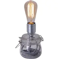 Näve Max lampe de table E27 Ø11cm clair