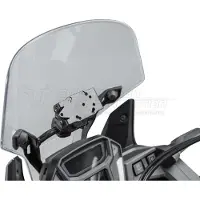 SW-Motech 10/12mm Support Bar Behind Dome Noir