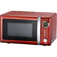 Melissa Micro-ondes électronique 20L 700W Rouge Chili Ce micro-ondes électro