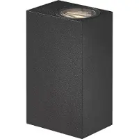 Nordlux Asbol Kubi, Noir, Transparent