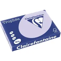 Clairefontaine Trophée - Lilas - A3 (297 x 420 mm) - 80 g/m² - 500 feuille(s) papier teinté
