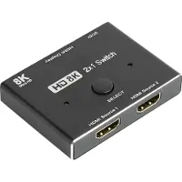 GOOD CONNECTIONS HDMI 2.1 Switch 2-fach direktional 8K@30Hz