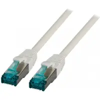 EFB Elektronik MK6001.10G RJ45 Patchkabel S/FTP, Cat.6A, LSZH, 10m, grau