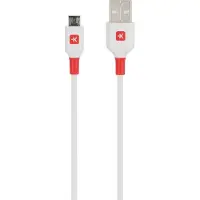 Skross Câble USB Micro Cable 1.2m blanc - Câble - Numérique/Données