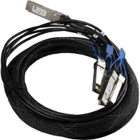 Mikrotik - Câble de connexion directe 100GBase - QSFP28 (M) à SFP28 (M) - 3,0m - pour routeur Cloud Core CCR2216-1G-12XS-2XQ (XQ+BC0003-XS+)