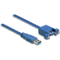 DeLOCK 86994 Kabel USB 3.0 A Stecker USB 3.0 A Bu zum Einbau 25cm