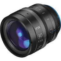 Irix Cine 30mm T1.5 pour Fuji X (métrique) (Fujifilm X, APS-C / DX), Objectif, Noir