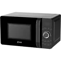 VOX microvawe Four MD30B (20 L, Puissance : 700 W, 8 prog., noir), Micro-ondes, Noir