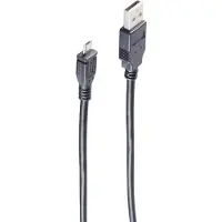 Shiverpeaks -BASIC-S--Câble USB-Micro, USB-A mâle vers USB-B MICRO mâle, USB 2.0, KUPFER 5,0m (BS14-11055)