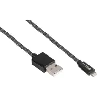 GOOD CONNECTIONS 2510-AL005S USB2.0 Kabel A-Lightning MFI schw. 0,5m
