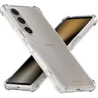 Screen Guard Professional Sony Xperia 1 VI Housse Crystal Soft Airbag Bumper (Sony Xperia 1 VI), Coque pour téléphone portable, Transparent