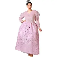 Atosa Fairy Godmother Woman Costume Rose XL Enfants