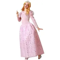 Atosa Fairy Godmother Woman Costume Rose XS-S Enfants