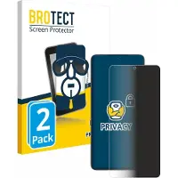 BROTECT Film anti-regards Anti-Spy Privacy Film de protection contre la lumière bleue (Xiaomi Poco F6 Pro), Téléphone portable : film de protection, Bleu