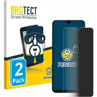BROTECT Protection Anti-Espion (Xiaomi Redmi 14C), Téléphone portable : film de protection, Bleu