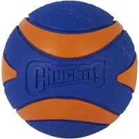 Chuckit! Chuckit Balle Couinante En Caoutchouc Pour Chien - Jouet Rebond Élevé Pour Lanceur D Eau Et Terre - Xl