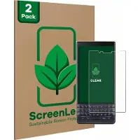 ScreenLeaf Film de protection pour BlackBerry Key2 LE - Film de protection d'écran transparent (Blackberry KEY2 LE), Téléphone portable : film de protection, Transparent