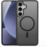 DUX Samsung Galaxy S25 Plus - Ducis Yind Series mit Magsafe in schwarz (Samsung Galaxy S25+), Coque pour téléphone portable, Noir