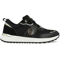 Mexx Nouraya Obi, chaussures pour femmes, lacets, noires, style décontracté