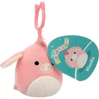 Squishmallows P22 Maudie âne rose peluche avec clip Rosa Rosa One Size